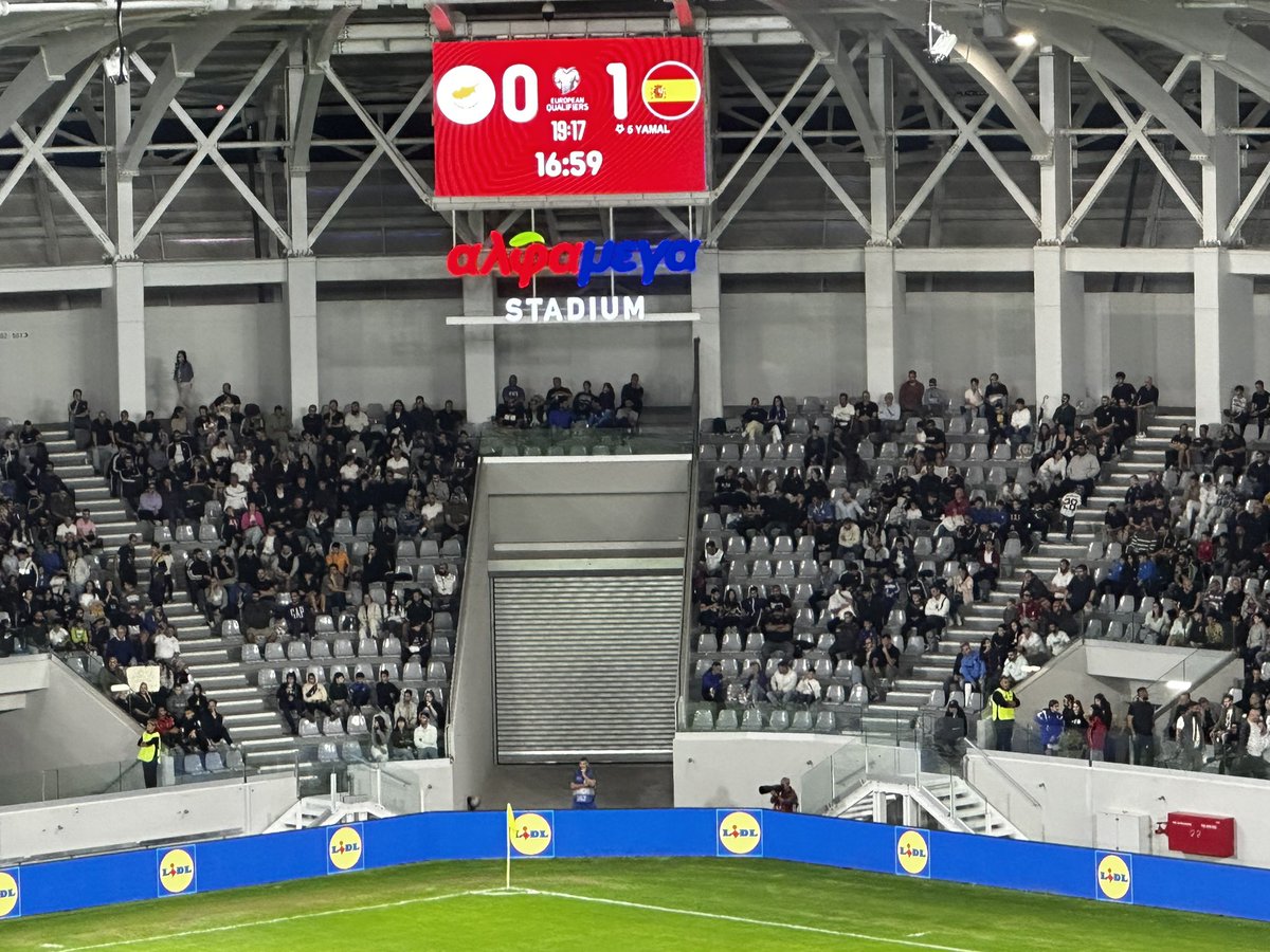 Welcome to Alphamega Stadium <a href="/Lidl_Cyprus_/">Lidl Cyprus</a> 🤝