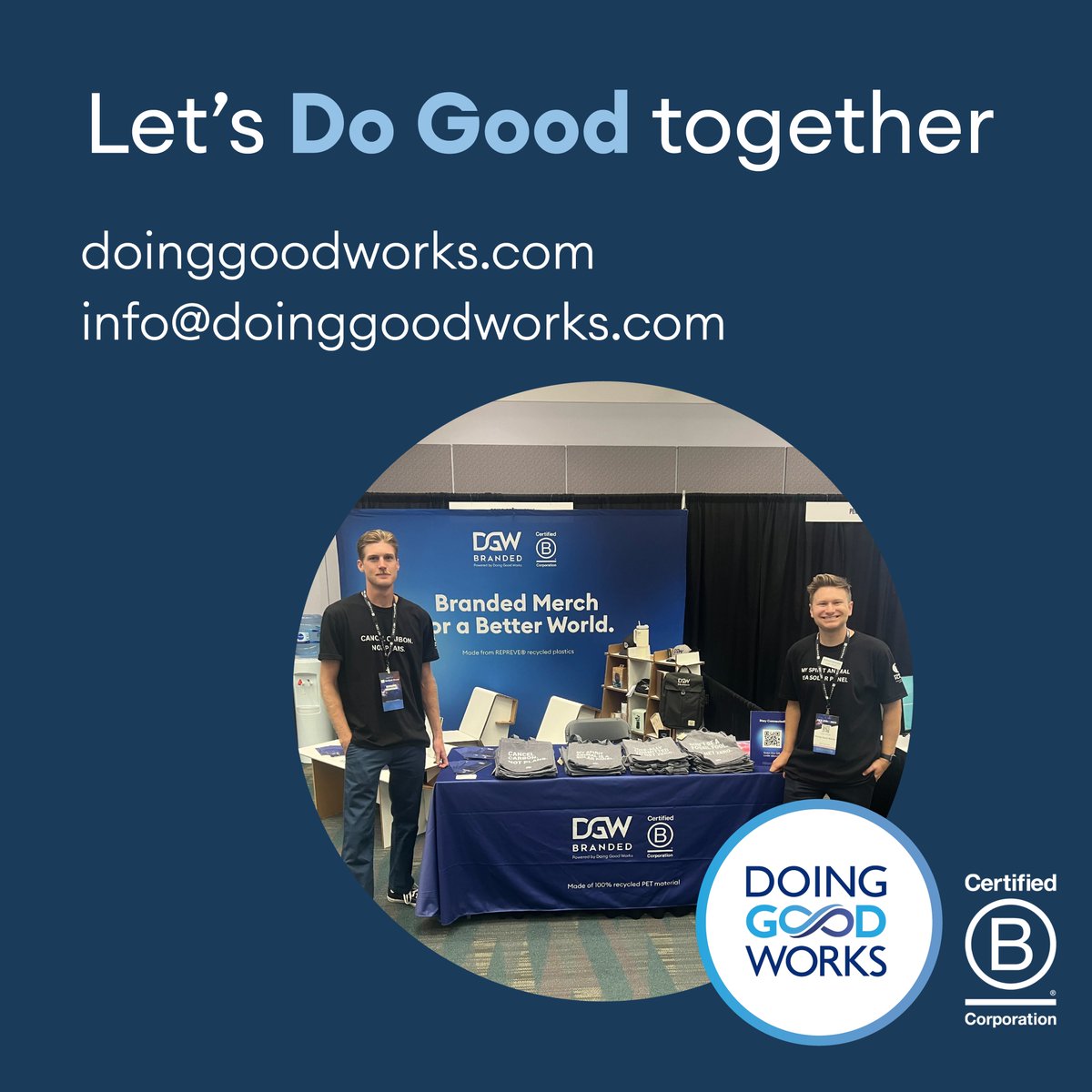 By being a #consciousconsumer, we can create so much extra value with every order.
Shop at @dgwbranded to #DoGood for people, communities, and the planet. 🏔

#purposedriven #BCorp #SustainableBusiness