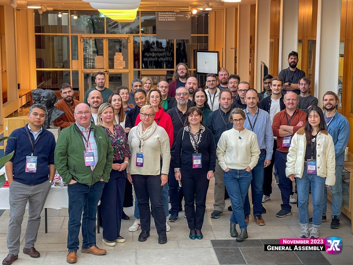 ✨ #ThrowbackThursday to the TRANSMIXR General Assembly as held at Trinity College Dublin last week! - Our partners gathered for a fantastic event which hosted some insightful discussions on innovative approaches to the future of XR! #HorizonEurope