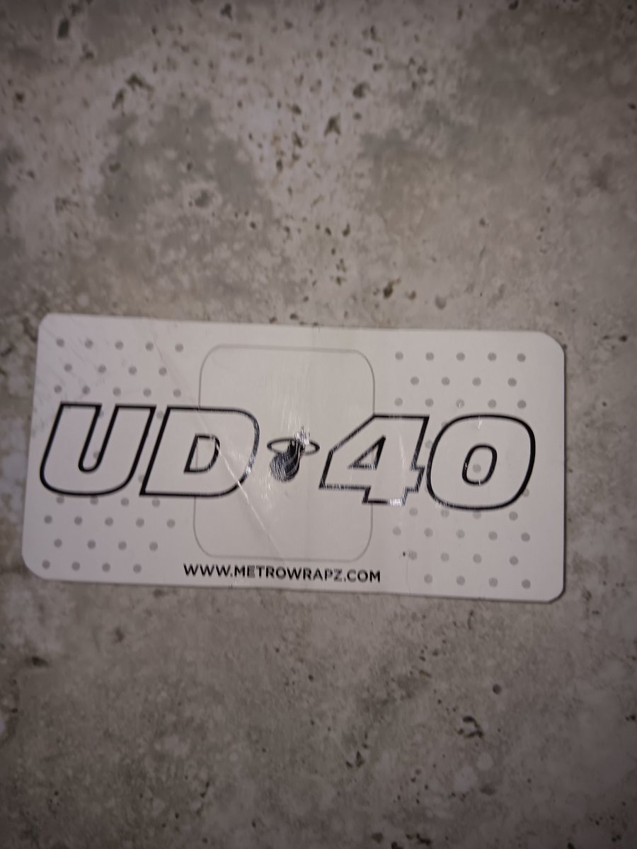MiamiWhistleMan's tweet photo. @UD_Foundation @ThisIsUD I still have the Ud 40 Band-Aid https://t.co/r34Aq4zDI7