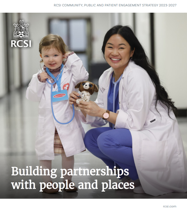 A fantastic event which took place this week to launch our @RCSI_Irl Engagement Strategy which focuses on three pillars of Patient & Public involvement (PPI) in Education, PPI in Research & Community Engagement.

Strategy available to view @ rcsi.com/society/nation…

#RCSIEngage