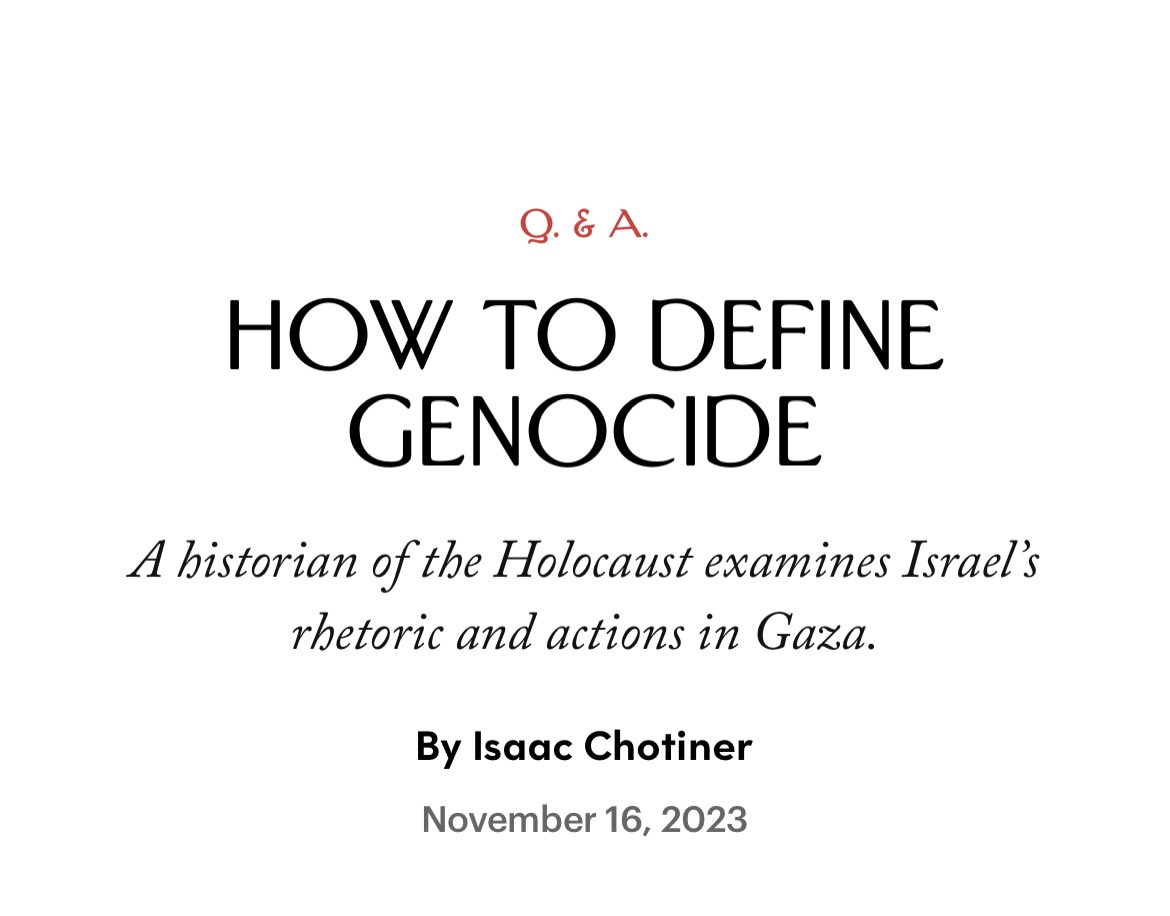 Isaac Chotiner tweet media