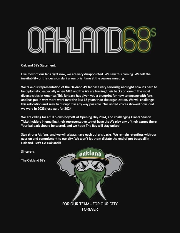 Oakland 68s tweet media