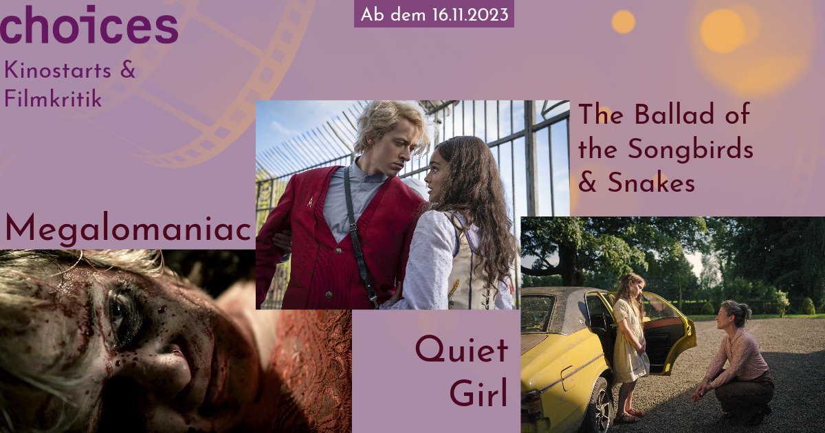 choicesCologne's tweet image. Die neuen #Kinostarts | Für jeden Filmgeschmack etwas dabei!

Mit #Megalomaniac kommt ein #Horrorthriller auf die Leinwand, der sich gewaschen hat, wie choices-Autor Hartmut Ernst meint: choices.de/film/megaloman…
#film #kino #filmstart #neu #november #KarimOuelhaj  #Spielfilm #köln