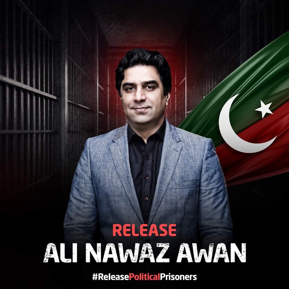 seemabiatahir's tweet photo. اج ایک ہفتہ ہو گیا ہے لیکن ابھی تک پاکستان تحریک انصاف کے ایڈیشنل جنرل سیکرٹری علی نواز ابھی تک لاپتا ہے!!! 
#ReleaseAliNawazAwan https://t.co/A02CeYyhV6