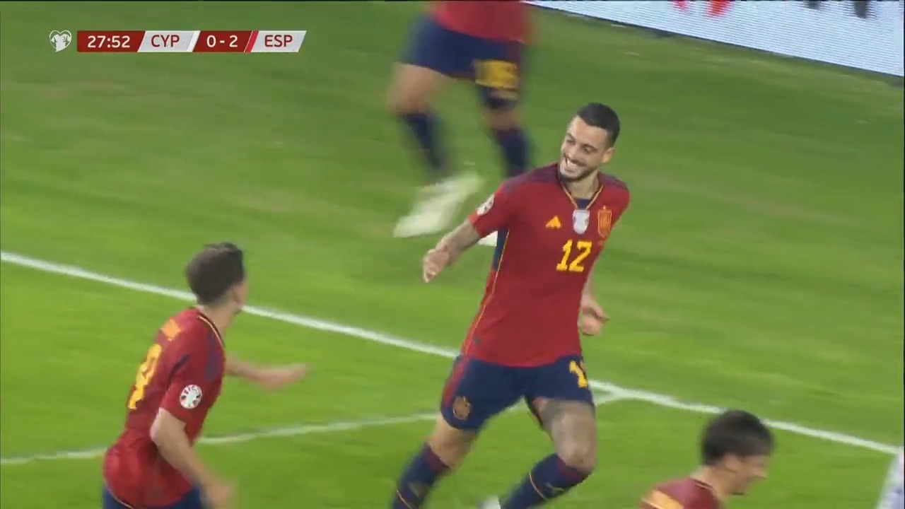 JOSELU MAKES IT THREE FOR LA ROJA 🇪🇸