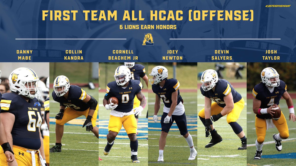 MSJ_FB's tweet photo. Congratulations to our Lions who made HCAC First and Second team honors!

#DEFENDTHEMOUNT
#MountUp https://t.co/OuNdRiZSPN
