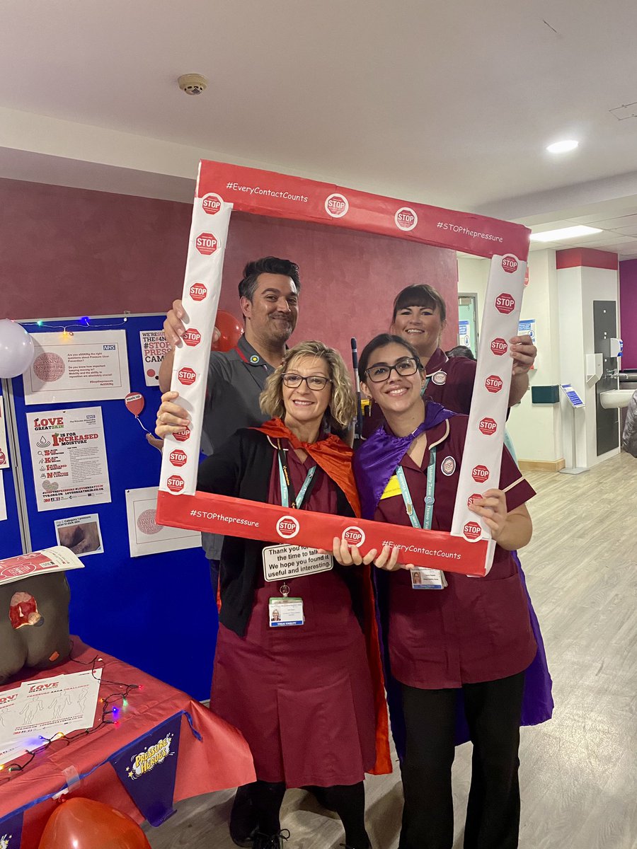 PAHTVNs's tweet photo. Special thanks to @Gsep_ for stopping by and supporting the implementation of Purpose T as @NHSHarlow future pressure ulcer risk assessment! #StopThePressure #purposeT #pressureulcers https://t.co/GB3hgdEvh9