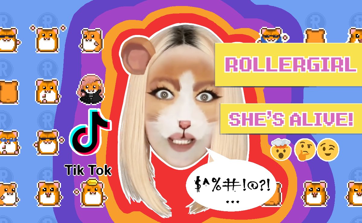 Been kept in the Discord tower for a while 👀 but now we set her free 😈 

Introducing the very first appearance of our community manager – RollerGirl! 🥳  

Check it out, if you want her to keep going – give it a like 👍 subscribe to the channel ✅
 tiktok.com/@rollergirl.of…  

🌟