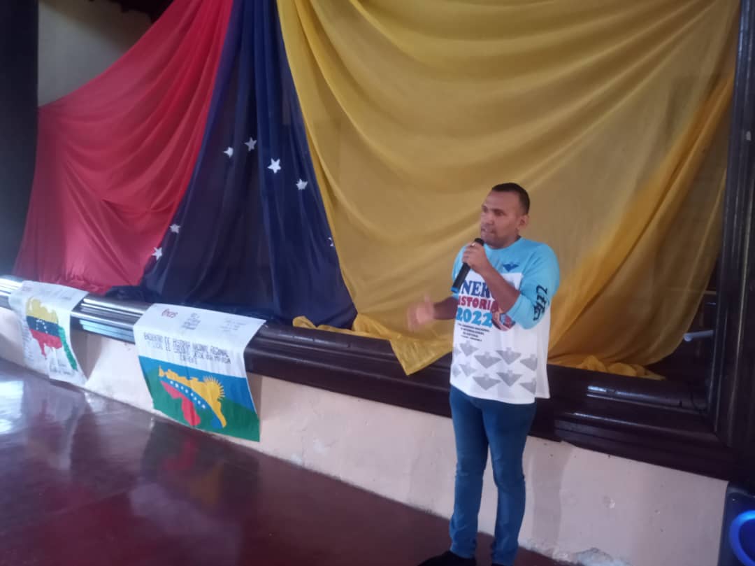 Inces_Guarico2's tweet photo. #16Nov| Inces Guárico, CFS Calabozo, CDCE Calabozo y la Red de Historia, Memoria y Patrimonio realizan "Encuentro de Historia Nacional, Regional y Local: El Esequibo desde una mirada diferente".

#ElEsequiboEsMio 
#AprendeLaTécnica https://t.co/2qJipC83y7