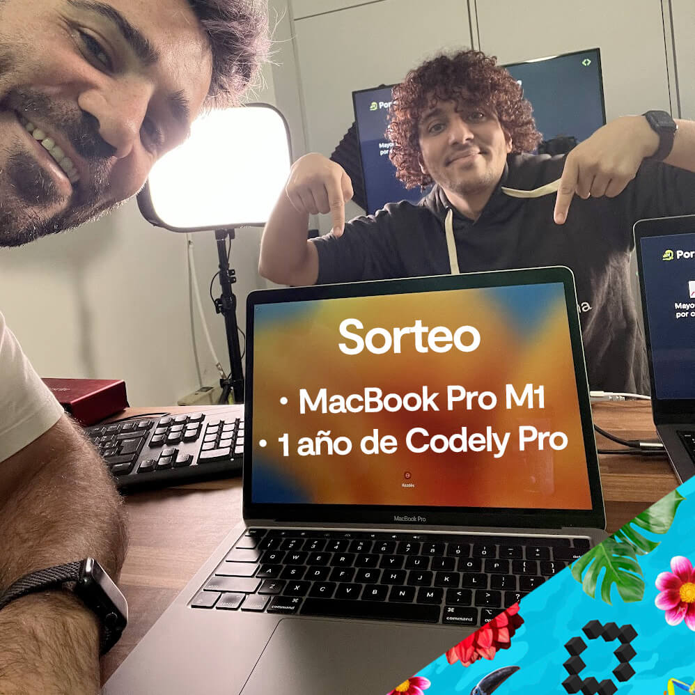 ¡Sorteamos un MacBook Pro M1 y una suscripción de un año a Codely Pro por Black Friday! Puedes participar y es totalmente GRATIS. Envío internacional incluido. Tienes distintas opciones para participar en el sorteo. Con cada una de ellas ganas puntos que aumentan las…