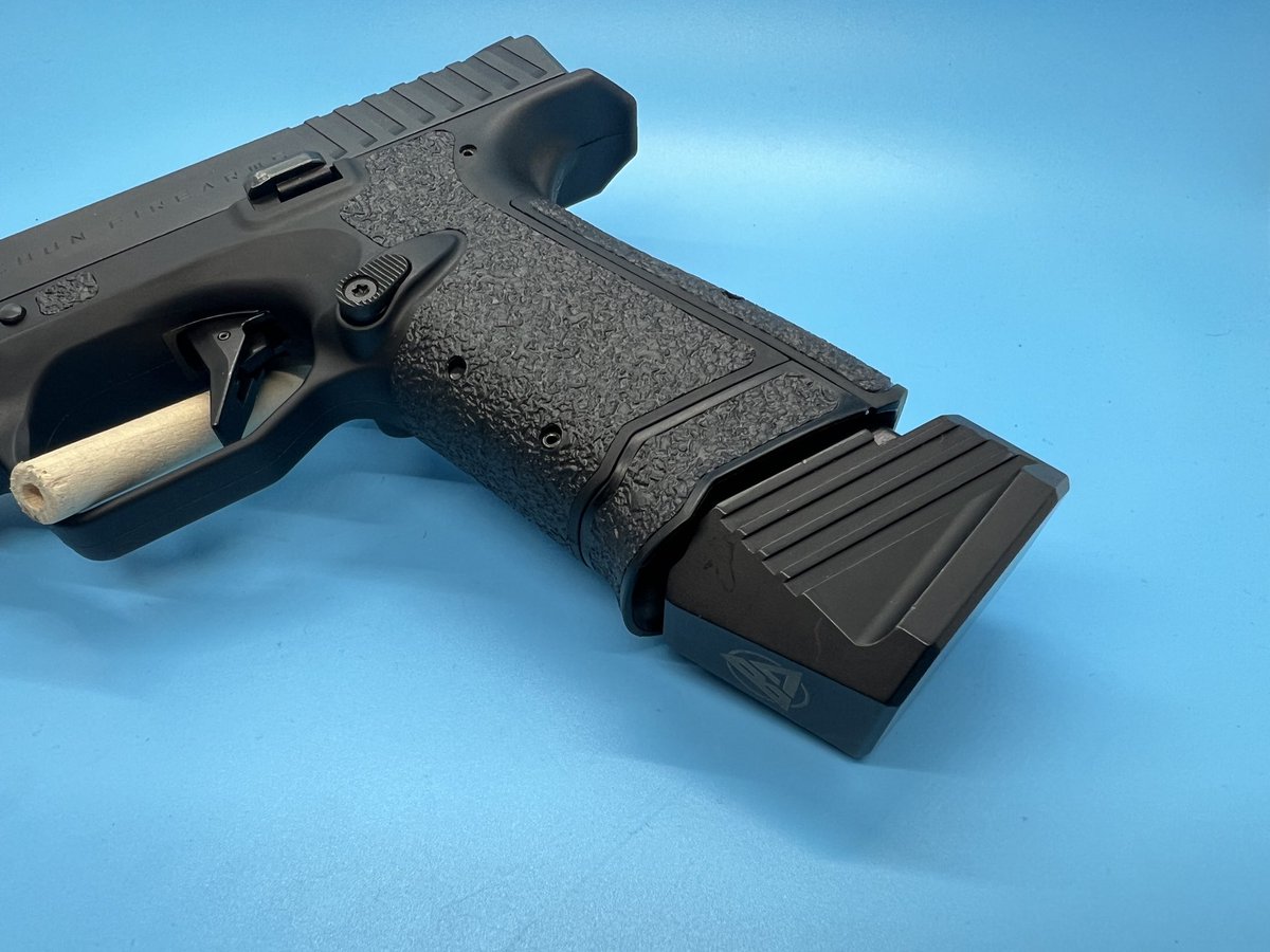 With the <a href="/archonfirearms/">Archon Firearms</a> Type B gen 2 we didn’t have to make any changes to the magazine extension.  These will fit flawlessly with both the 15 and 18 round magazine.  

#edc #typeb #archon #2a #9mm #veteranowned #smallbusiness