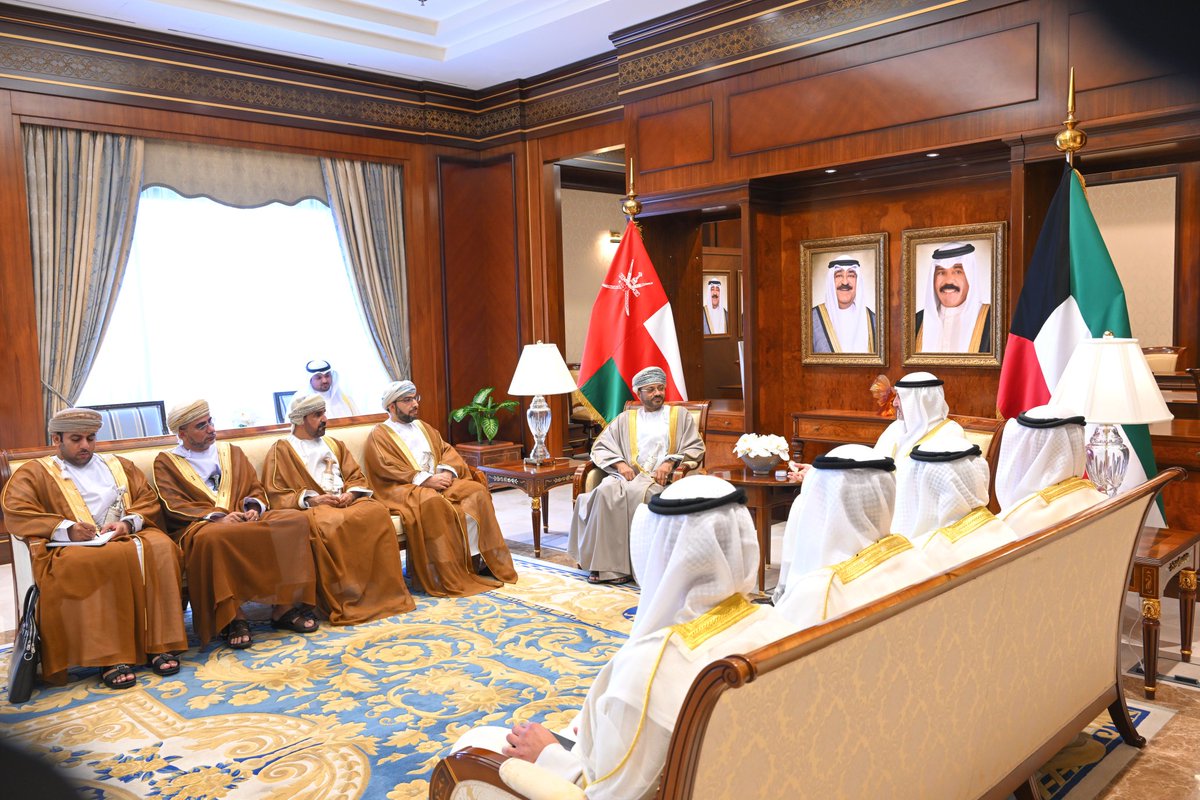 لقاء الأشقاء يتجدد من خلال هذه الزيارة التي حققت الكثير من الأهداف، وتمهد لمزيد من الانجازات. وفق الله معالي السيد <a href="/badralbusaidi/">Badr Albusaidi - بدر البوسعيدي</a> وأخيه معالي الشيخ سالم عبدالله الجابر الصباح لتعزيز العلاقات الثنائية المميزة بين البلدين الشقيقين.