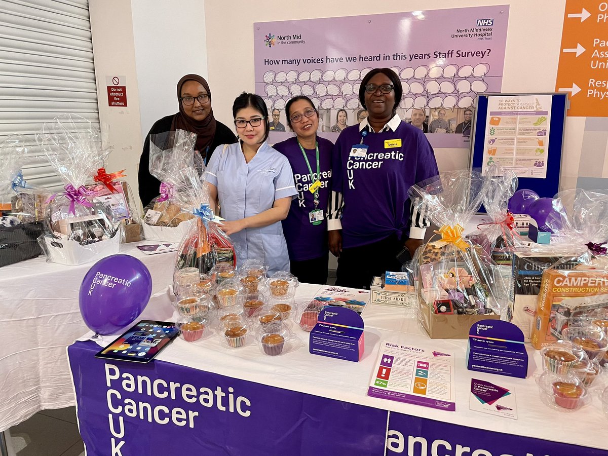 Smashing my first month as  Personalised Cancer Care Lead by promoting Pancreatic Cancer Awareness 💜
#PancreaticCancerAwareness 
#CancerAwareness