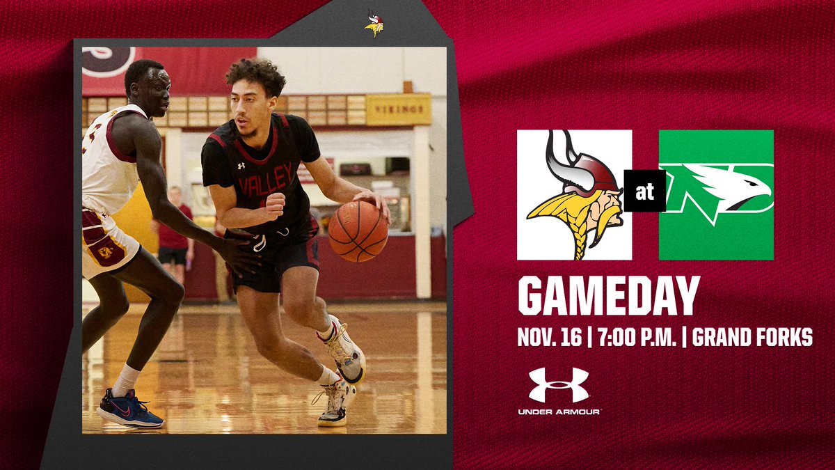 🏀 GAMEDAY! The VCSU Men are in Grand Forks tonight for an exhibition game against the D-I Fighting Hawks! Radio coverage on KOVC 1490 & NewsDakota starting at about 6:30 p.m. Radio - bit.ly/3wvA7hG Watch - bit.ly/3ul97Dp Stats - bit.ly/3R1Buz7