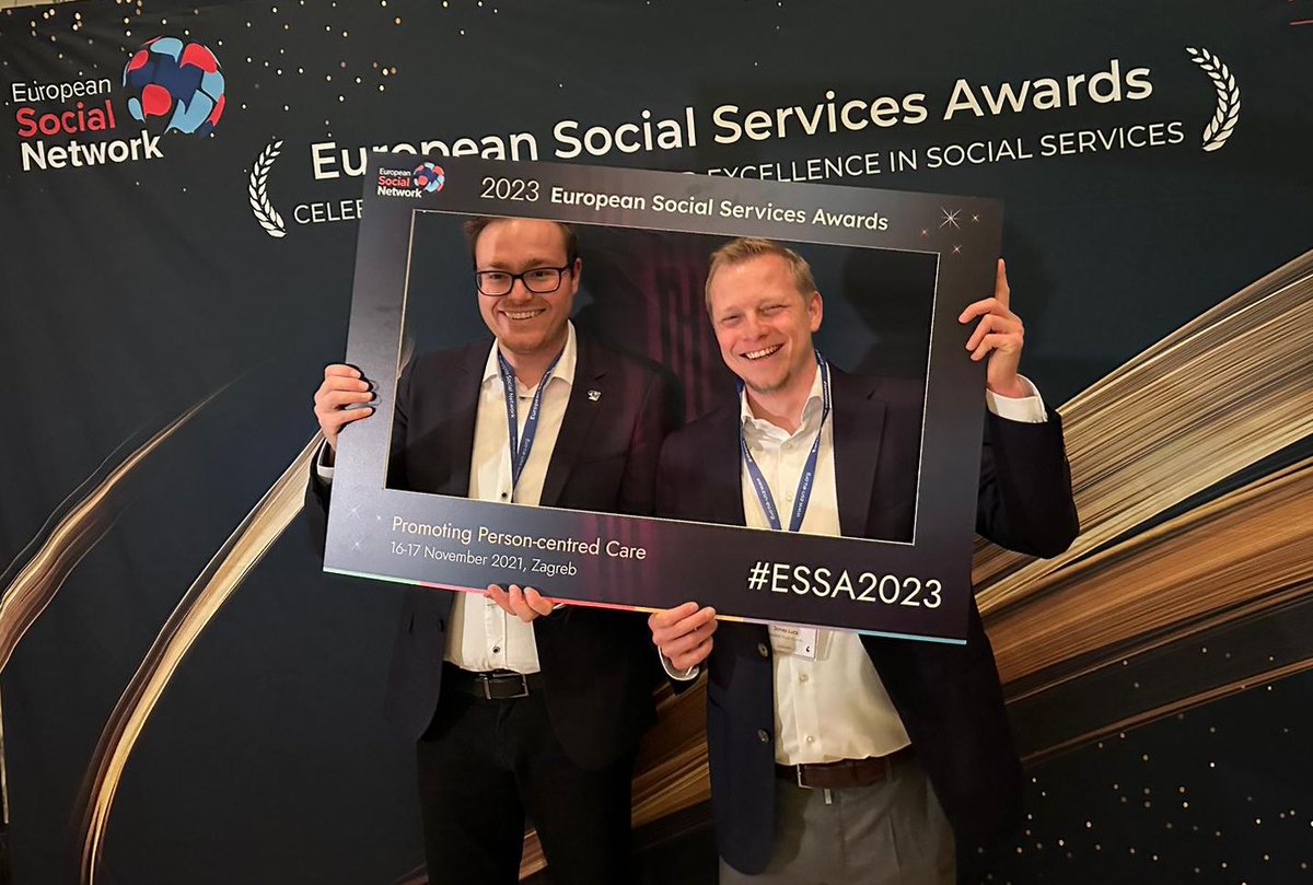 Unser Projekt #DigitalStreetwork ist für den European Social Services Award nominiert - als einziges Projekt aus Deutschland. In Zagreb werden gleich die Awards verliehen.  #ESSA2023 Mehr zu unserem Projekt gibt es hier: bjr.de/service/presse…