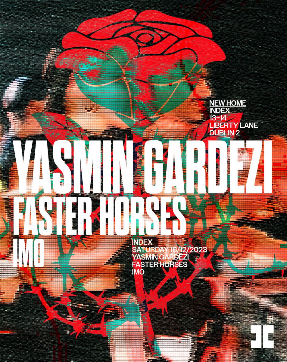 🌹YASMIN GARDEZI AT INDEX!

Tickets on sale at 10am tomorrow.
