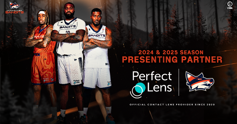vancitybandits's tweet photo. Working together to grow pro basketball in BC. 🤝

We are excited to announce that @perfectlens_ca has extended its season presenting partnership of our club for the 2024 and 2025 @CEBLeague seasons. Learn more below. ⬇️

#LikeABandit