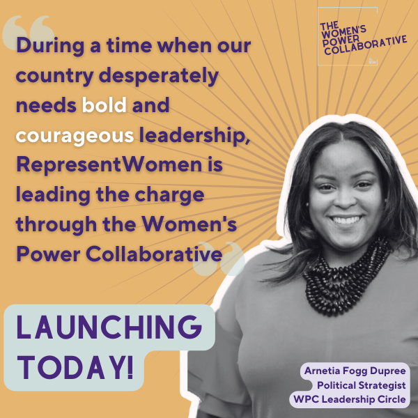 RepresentWomen's tweet photo. 📣Today, we are launching the #WomensPowerCollaborative, which bridges the gap between women’s representation + systems-level reforms so we can achieve gender balance in our lifetimes. Support the WPC and #InvestInEquality! https://t.co/bXMqIXzLJm 🌟 https://t.co/gN4BDeL6qi