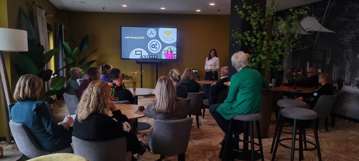 Ook <a href="/AnkeVervoord/">Anke Vervoord</a>, directeur-bestuurder van NFK, leidde een inspiratiesessie. Na haar eerste 100 dagen bij NFK deelde zij de inzichten die ze heeft opgedaan en welke beelden of vragen zijn ontstaan. #NFKcongres