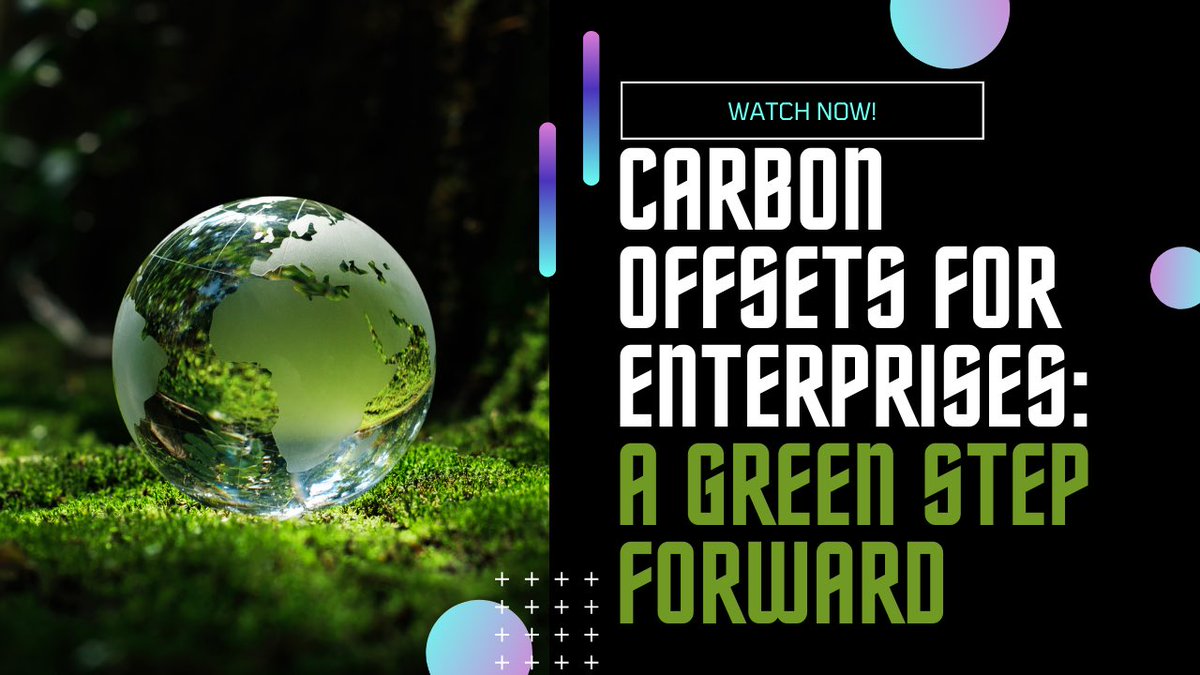 InBrujas's tweet photo. Learn about Carbon Offsets for Enterprises: A Green Step Forward https://t.co/acjpMo0DOX via @YouTube https://t.co/yj1Lr8WKnh