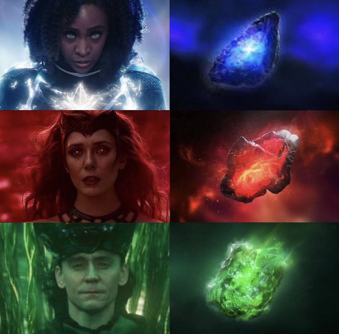 DanielVirgenSG's tweet photo. Obviamente esto no tiene sentido

¿Cómo crees que Thanos al reducirlas en átomos, las gemas buscaron totems para darles todo su poder?

Wanda - realidad
LOKi - tiempo
Monica Rambeau - espacio

¿Que sigue? ¿Strange - poder? https://t.co/0CmtPvkxsT