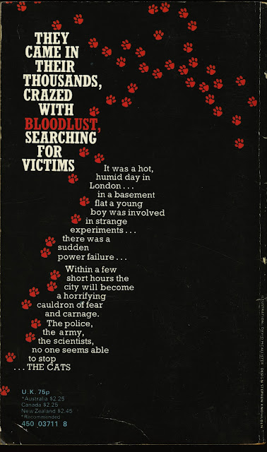 ElderGladePub's tweet image. The book cover art of CATS by Nick Sharman is wonderfully creepy, and might be enough to get it on the TRL.

Good back story here 👇 by @toomuchhorror
toomuchhorrorfiction.blogspot.com/2023/02/the-ca…
#booktwt