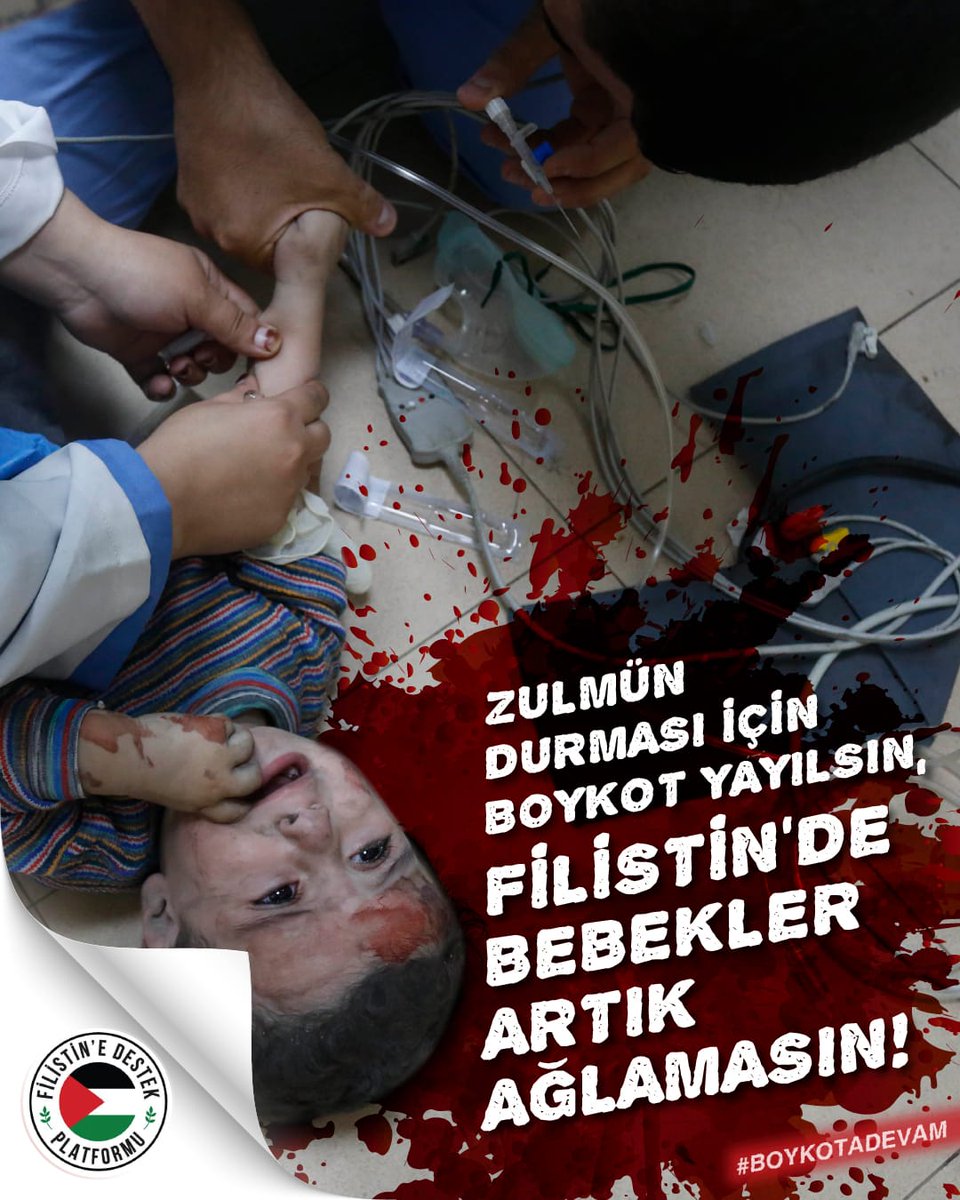 SerkanTildem's tweet photo. Zulmün durması için boykot yayılsın, Filistin’de bebekler artık ağlamasın!

#BoykotaDevam https://t.co/0vtLSjkrng