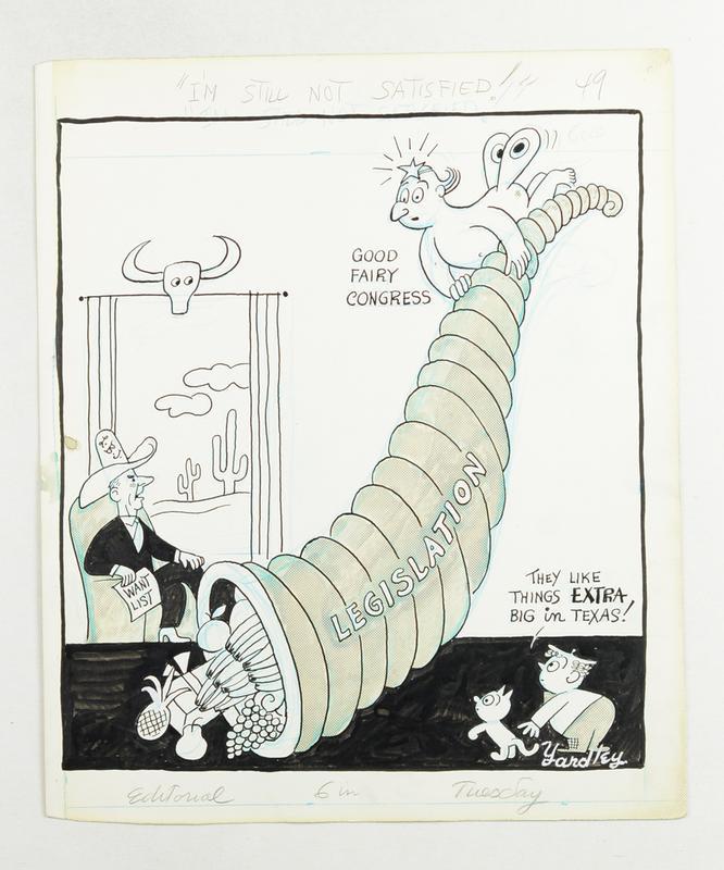 LBJLibrary's tweet photo. The #JohnsonAdministration submitted 87 bills to #Congress, and #PresidentJohnson signed 84, or 96%, arguably the most successful legislative agenda in U.S. congressional history.
โ๏ธ Richard Yardley
#SundaysPoliticalCartoon https://t.co/U42nA3ATXV