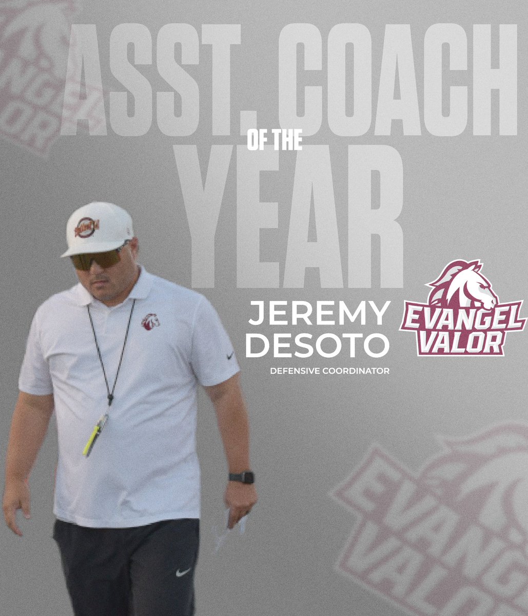 Don't think we forgot about our coaches! Congratulations to Head Coach Chuck Hepola and Defensive Coordinator Jeremy DeSoto on being named KCAC Head Coach and Assistant Coach of the Year! #CodeMaroon