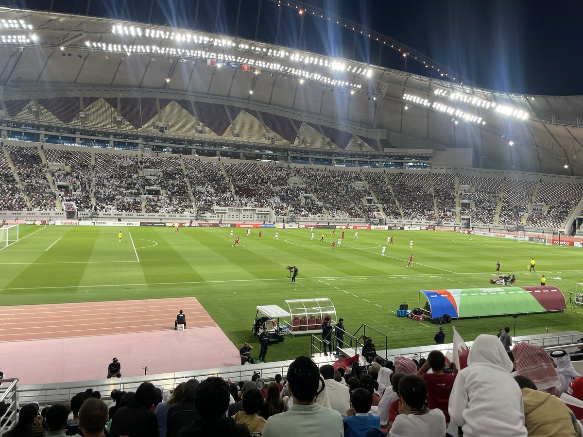 What a game to experience - 9 goals, penalties and a sending off at khalifa stadium #AspetarACL2023