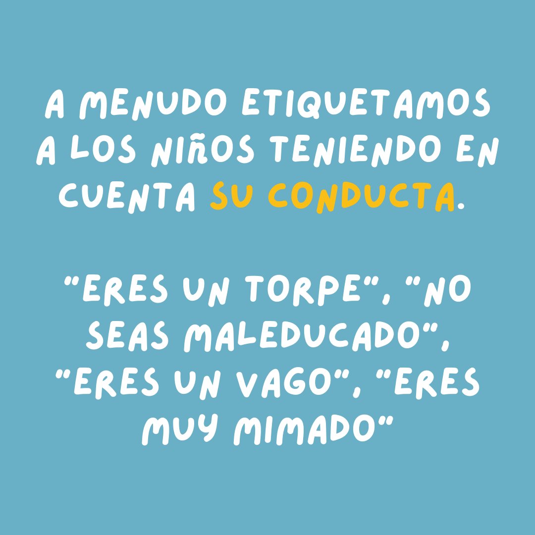 CENDIFunimet's tweet photo. ¿Tiendes a etiquetar a tus hijos dependiendo de su conducta? ¡Lee aquí para entender que tan peligroso puede ser esto! https://t.co/jueYS6zMS5