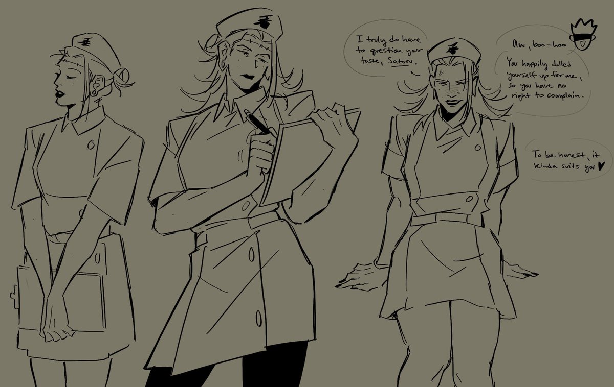 jjk manga spoilers i guess

nurse geto save me..... save me nurse geto... 