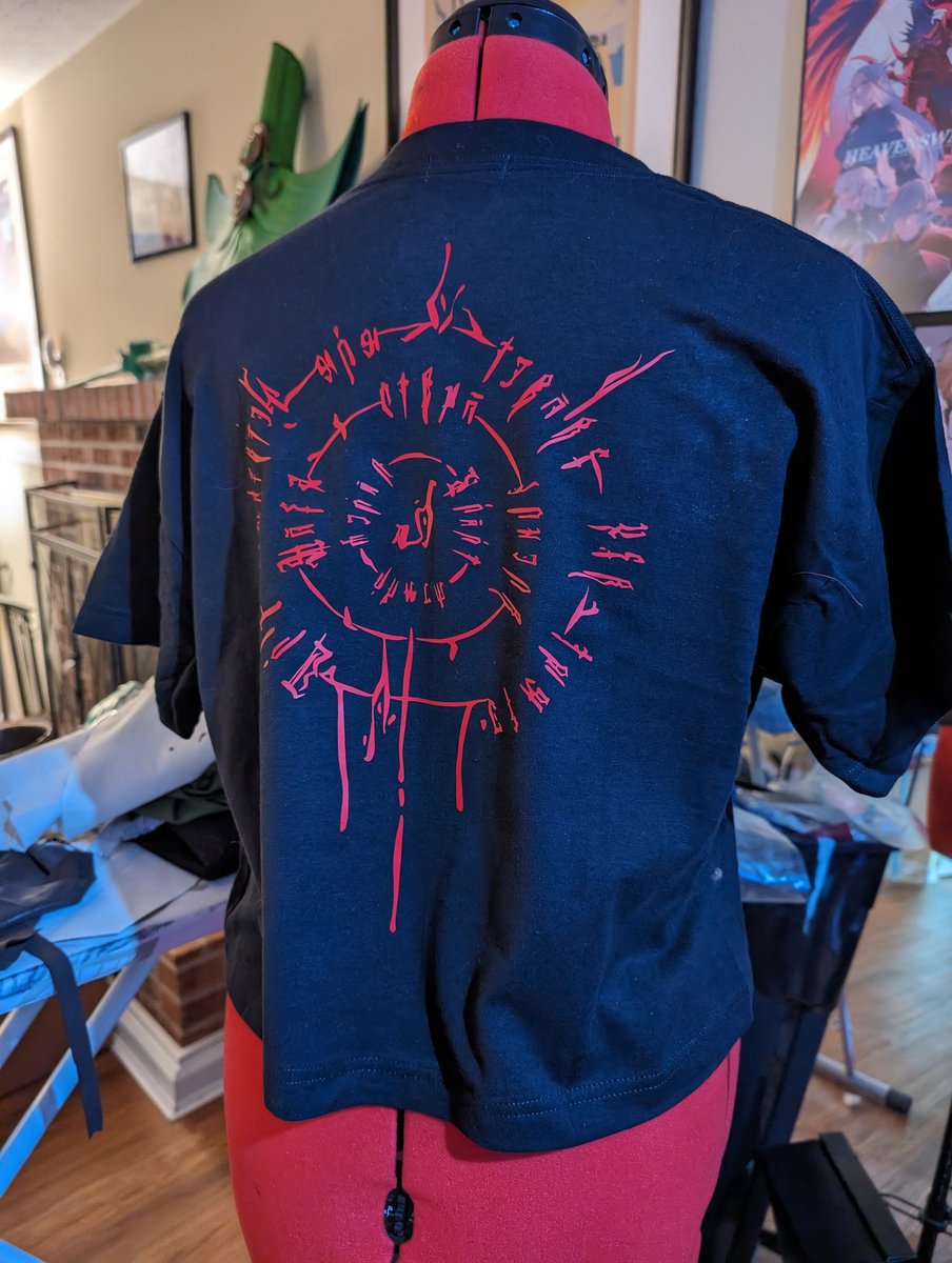 Made an Astarion inspired shirt from BG3 with my cricut! Now I can join the girlies and be our vampire's favorite Capri-sun 😌🩸