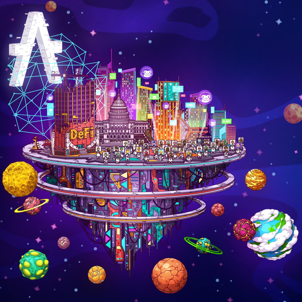 Apes Across Worlds 🌎 tweet media