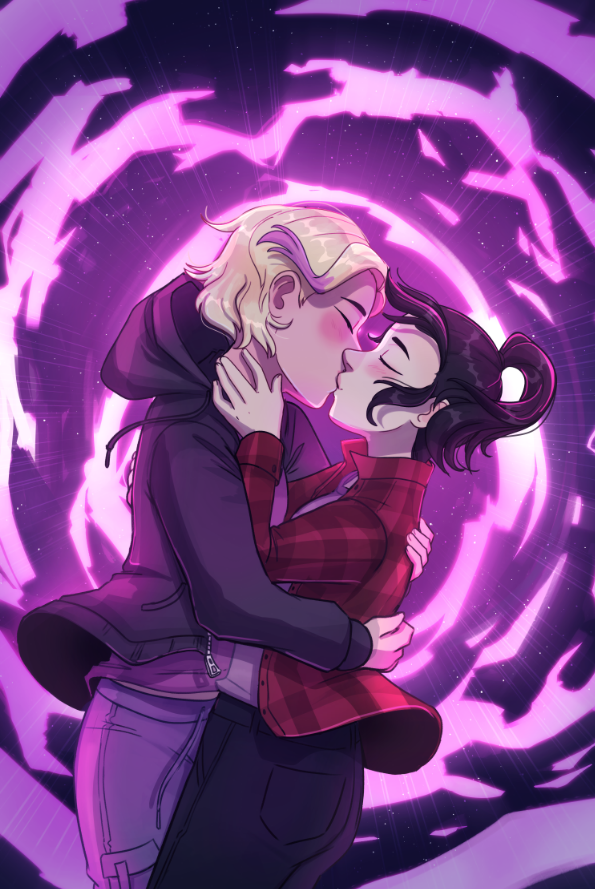 we're so close to being funded!!! get the Big Gay Kiss in print!!! 