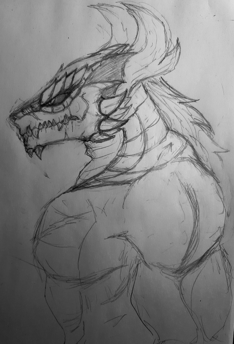 FaadoBoi's tweet photo. And now... This is the curremt state of what was once a sweet lil froggy... Now a corrupted black and bone white dragonborn, seething with rage and necromantic energy... The corruption of his soul was too much. https://t.co/h94xD5osrw