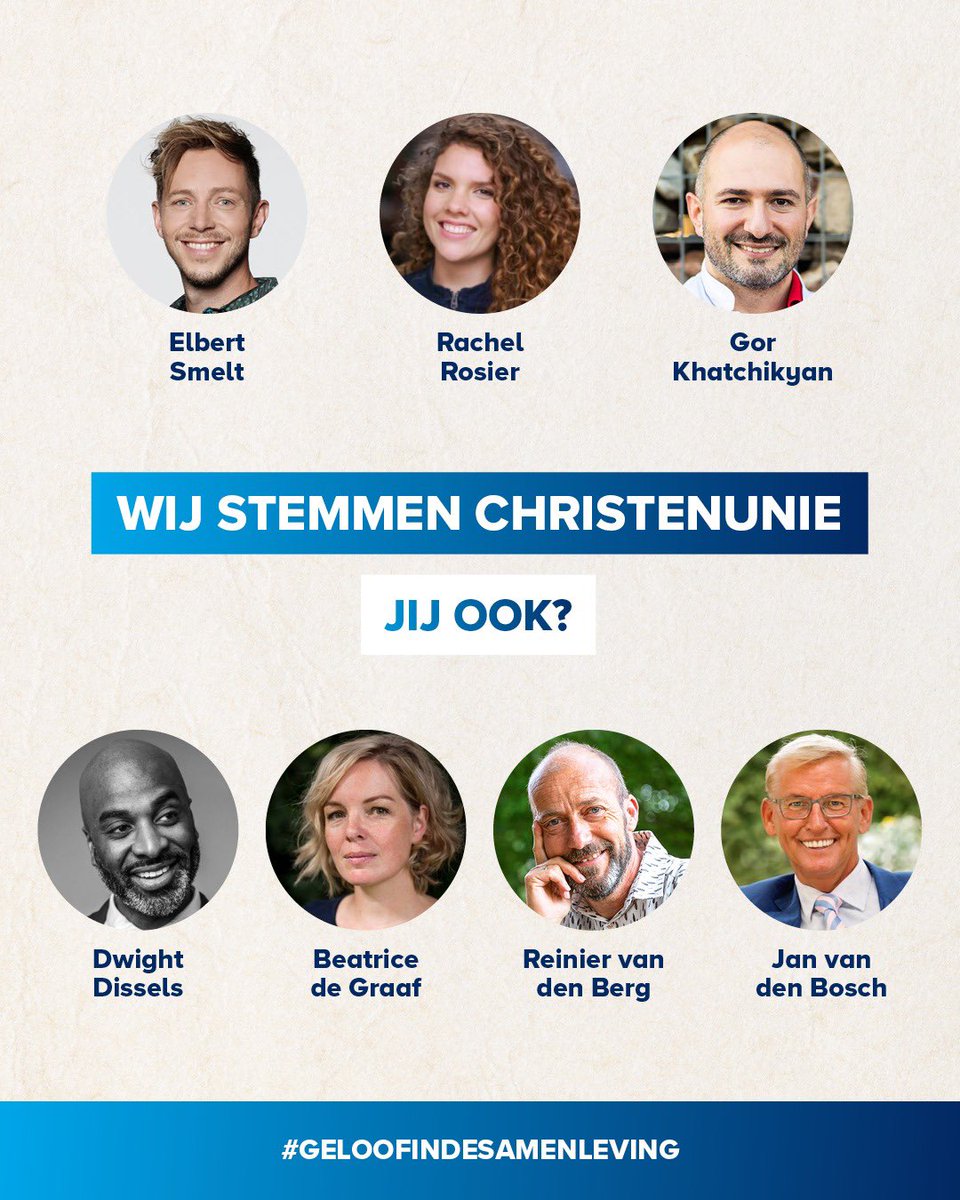 Zij weten het al! Jij ook?

#GeloofInDeSamenleving