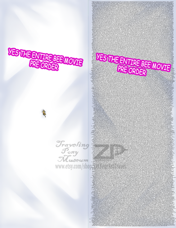 MLPFIMTPM's tweet photo. Dakis are coming 👀 and yes that IS in fact the entire bee movie script https://t.co/9vQFWHkIi4