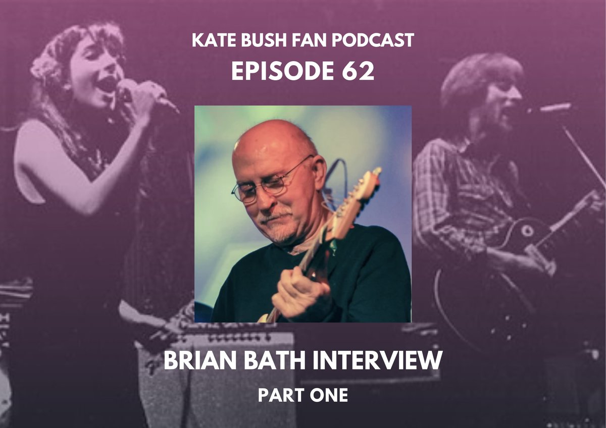 New episode! Witness to Kate's earliest music and rise to fame, the wonderful guitarist and singer Brian Bath talks about his early music days with Del Palmer, Vic King, Paddy Bush, Charlie Morgan and more, right up to the legendary 1977 KT Bush Band gigs! katebushnews.com/2023/11/16/new…