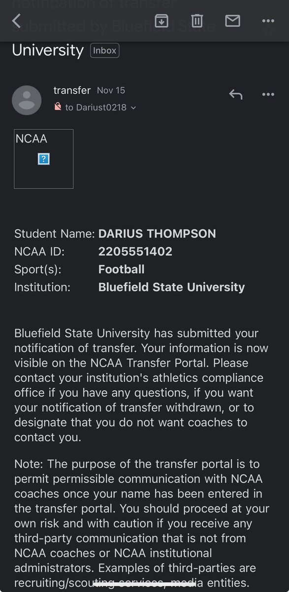 Darius Thompson tweet media