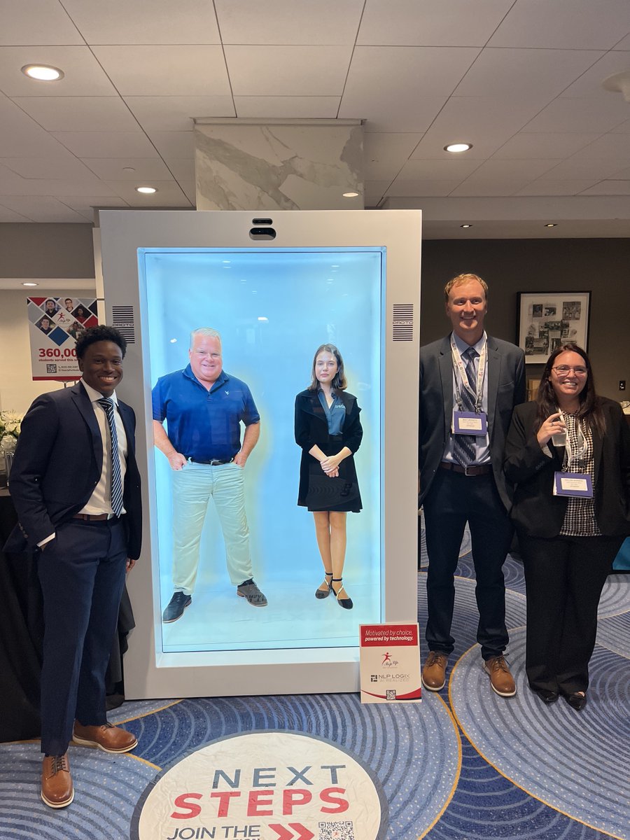 Members of our team (including our CEO and Data Science Intern in hologram form) attended the National Summit on Education conference in Atlanta, GA, to talk about the great work we are doing with the nonprofit Step Up For Students. #DataScienceIsATeamSport