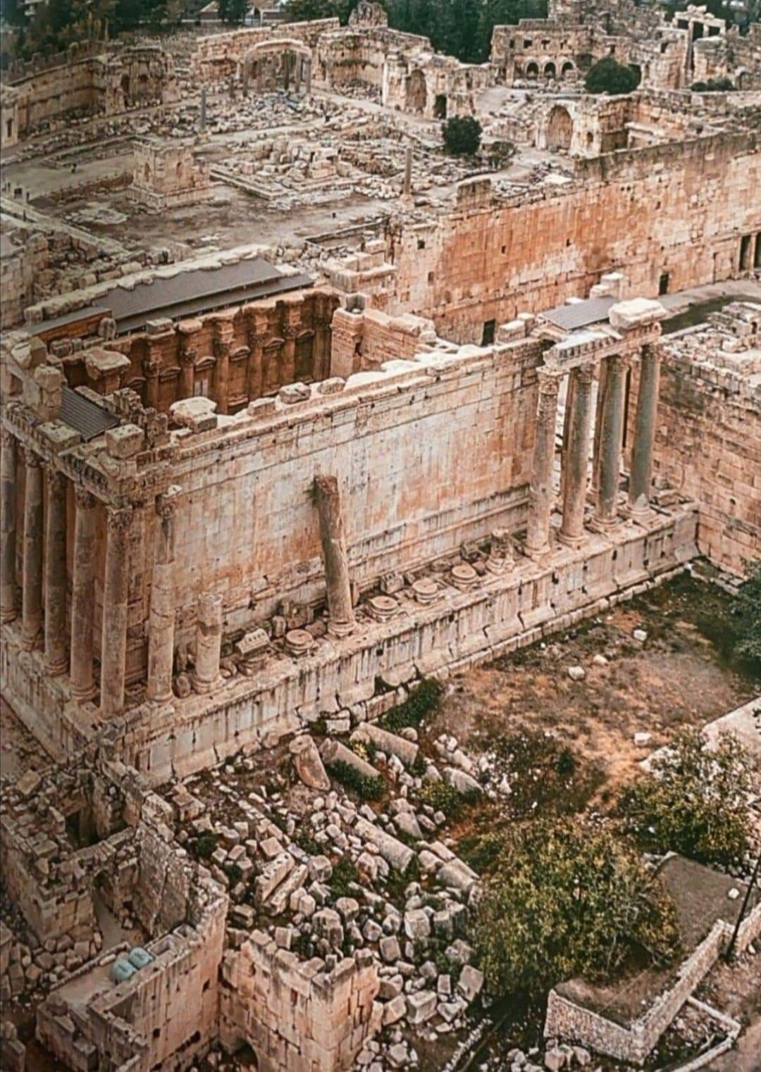 ArchaeoHistories on X: "Temple of Jupiter, a colossal Roman Temple, the  largest of the Roman world, situated at the Baalbek complex in Heliopolis  Syriaca, in modern Lebanon. The temple served as an