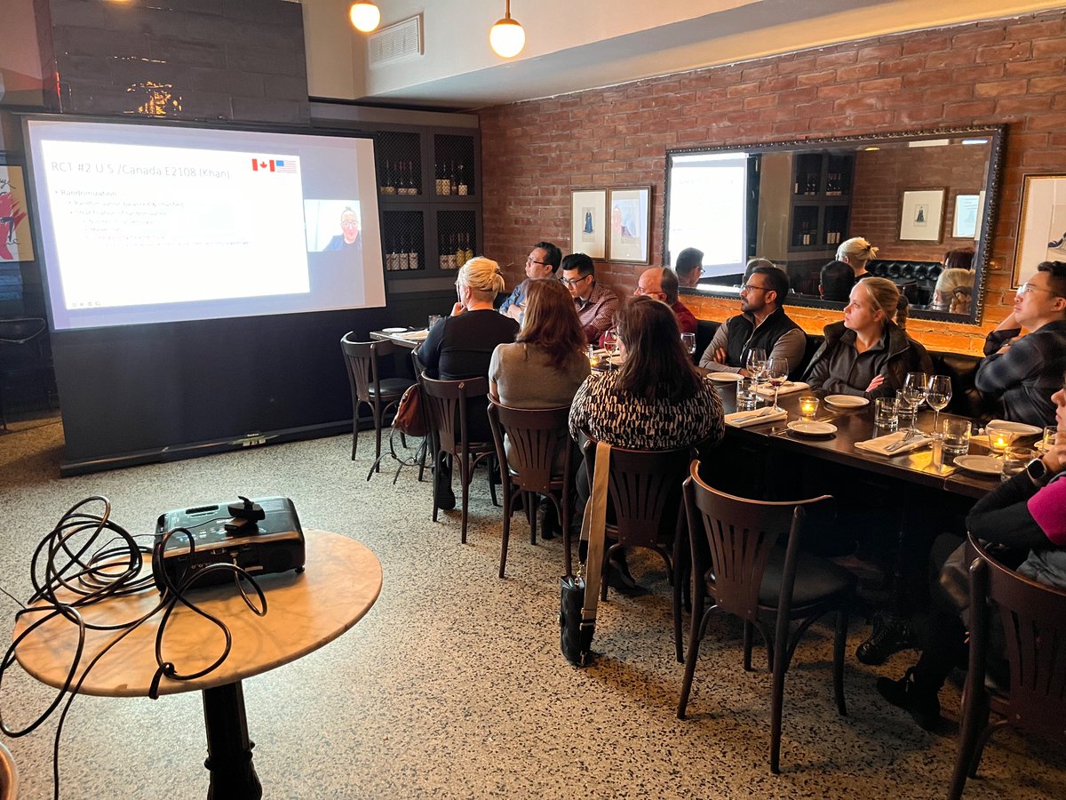 Thank you to everyone who attended last night’s <a href="/TOBreastCO/">Toronto Breast Surgery Collaborative</a> first hybrid meeting on controversies in management of the primary among patients with metastatic breast cancer!