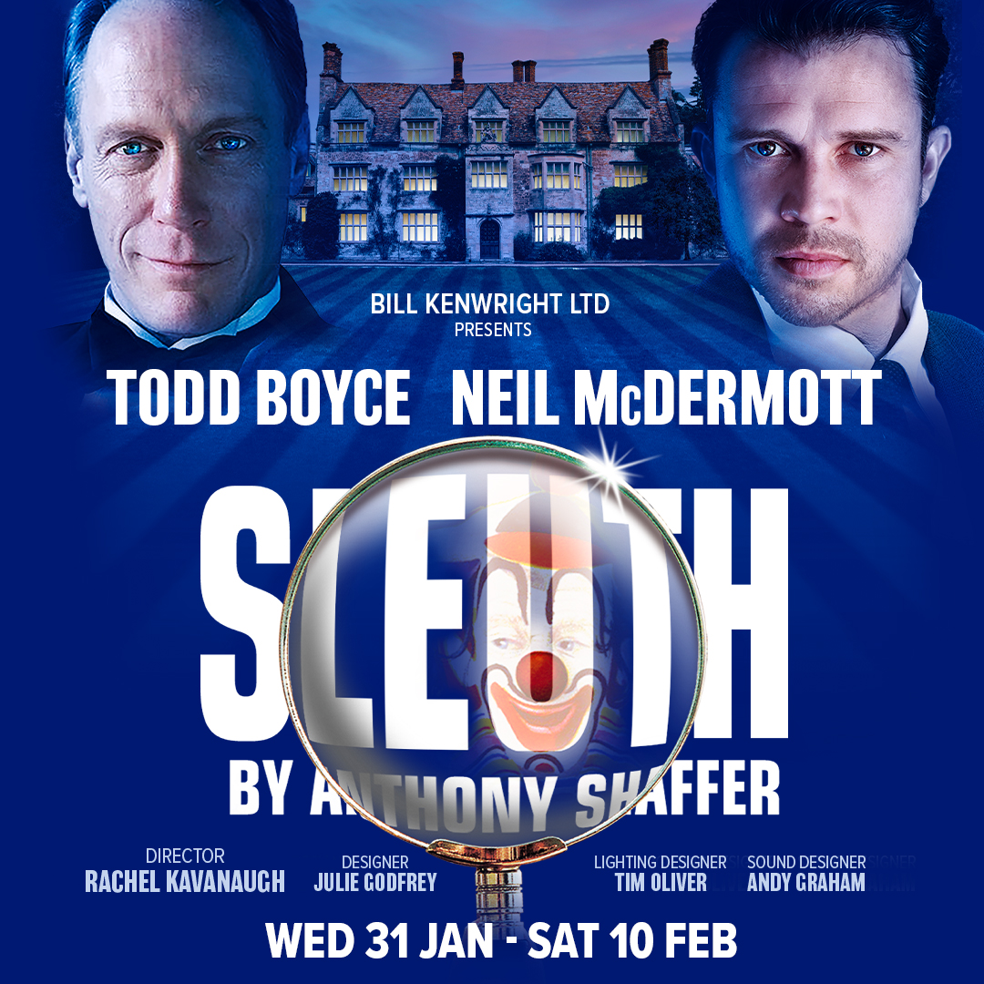 📣 We're very excited to announce that @todd_boyce (Coronation Street) and @NeilMcDermott07 (EastEnders) will be joining the new UK Tour of Sleuth, starting in Windsor in January 2024! 📆 31 Jan - 10 Feb 2024 🎟 theatreroyalwindsor.co.uk/sleuth-24/