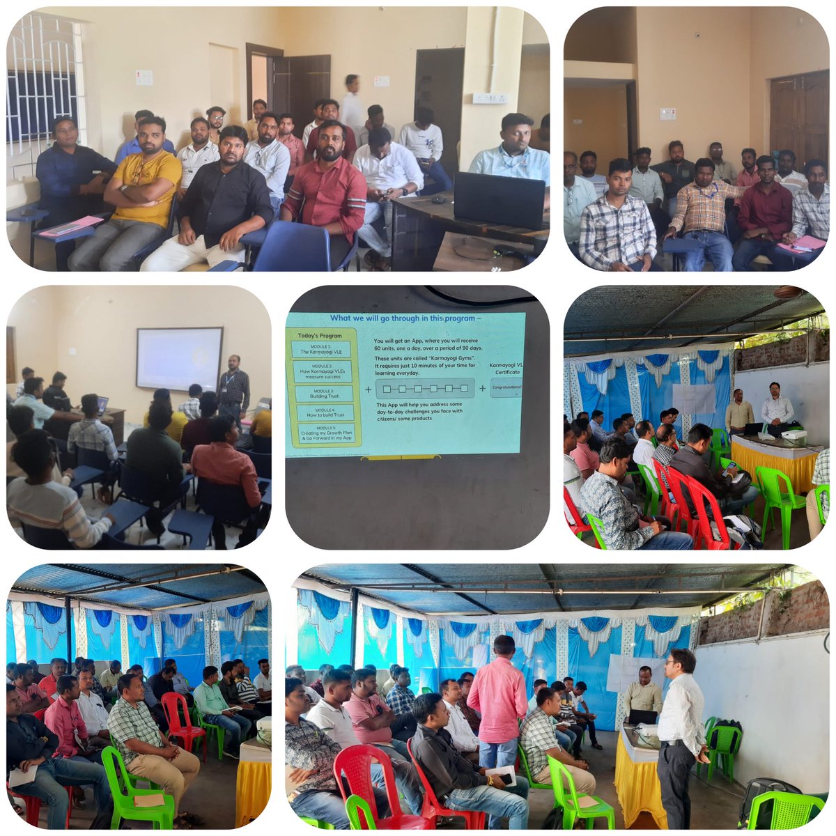 CSC Karmayogi VLE training program conducted for VLEs of Block Puintala and Titlagarh.
<a href="/CSCegov_/">CSCeGov</a> <a href="/OdishaSpv/">CSC SPV Odisha</a> <a href="/madanmohanrout/">Madan Mohan Rout</a> <a href="/CollectorBgr/">Collector & DM, Balangir</a> <a href="/debayudha/">Debayudha Mishra</a> <a href="/subhendupandia/">Subhendu Kumar Pandia</a> <a href="/jroutofficial/">Jitendra Rout</a>