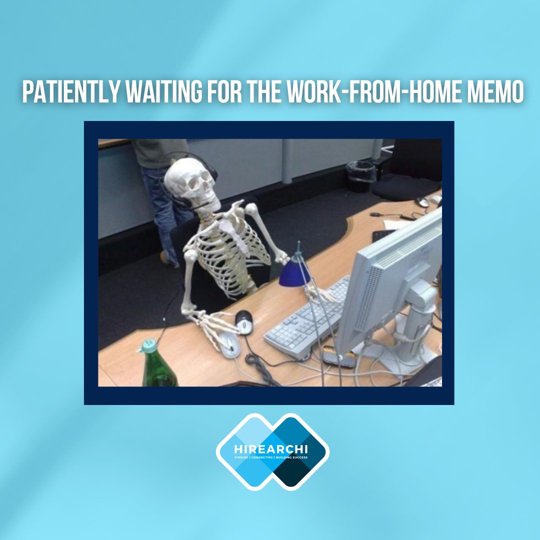 Hirearchi_'s tweet image. Just waiting for that work-from-home memo... It's been a century, literally! 😂💀

👉🏻Skip the wait and apply at HireArchi for awesome work-from-home opportunities! Apply now: hire.archi/job-openings
.
.
#WorkFromHomeWin #TGIF #funfriday #worklifebalance #HiringPH #WorkFromHome