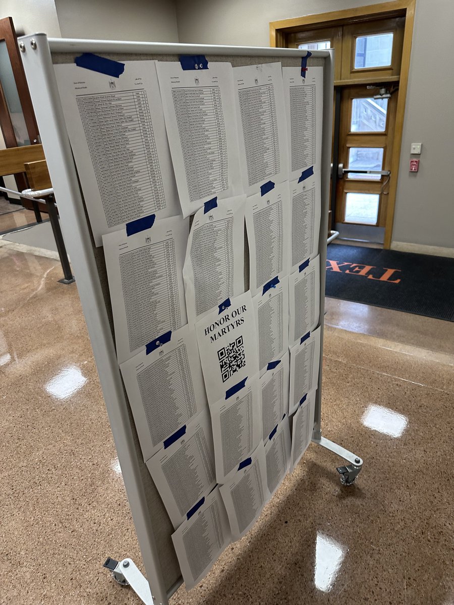 SamJefferson__'s tweet photo. This is a perfect example of how quickly things can spiral without follow up or greater context. Listen to the video. Hear what is said. Then look at these pictures. The flyers are still up, distributed throughout the school in main corridors and at entrances. https://t.co/UWxwPGDw3J