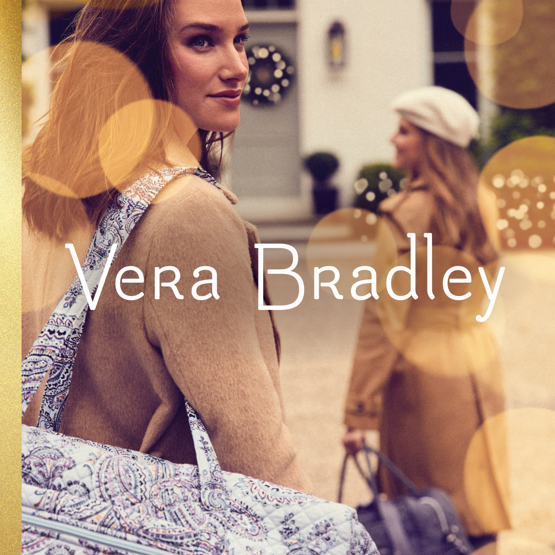 For posh presents sure to thrill, explore luxurious velvet, sparkling boucle, and ultrachic leather <a href="/verabradley/">Vera Bradley</a>.