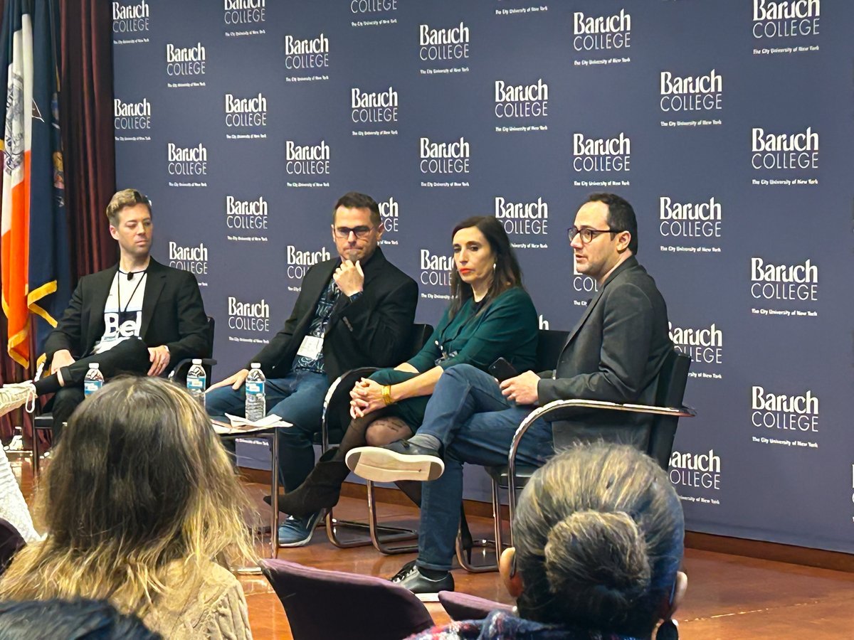 Baruch College (@baruchcollege) on Twitter photo 👏Thank you to all who joined us at the "Data-Driven Brands in the Age of AI" conference!🎤💬
The conference welcomed industry leaders from <a href="/CorralData/">CorralData</a>, @readysetrocket, @Pfizer, <a href="/AMNH/">American Museum of Natural History</a>, <a href="/MLS/">Major League Soccer</a>, <a href="/philoTV/">Philo</a>, and <a href="/ValiaVentures/">Valia Ventures</a> to explore AI's impact on data strategy at <a href="/Baruch_Zicklin/">Baruch Zicklin</a> 👏Thank you to all who joined us at the "Data-Driven Brands in the Age of AI" conference!🎤💬
The conference welcomed industry leaders from <a href="/CorralData/">CorralData</a>, @readysetrocket, @Pfizer, <a href="/AMNH/">American Museum of Natural History</a>, <a href="/MLS/">Major League Soccer</a>, <a href="/philoTV/">Philo</a>, and <a href="/ValiaVentures/">Valia Ventures</a> to explore AI's impact on data strategy at <a href="/Baruch_Zicklin/">Baruch Zicklin</a>